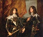 Princes Palatine Charles-Louis the First and his Brother Robert